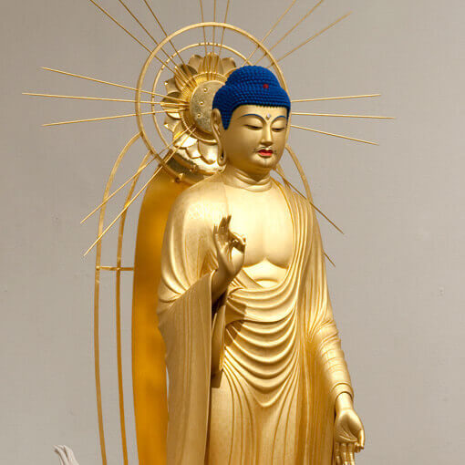 東大寺俊乗堂快慶作阿弥陀如来立像想定復元模刻 サムネイル画像